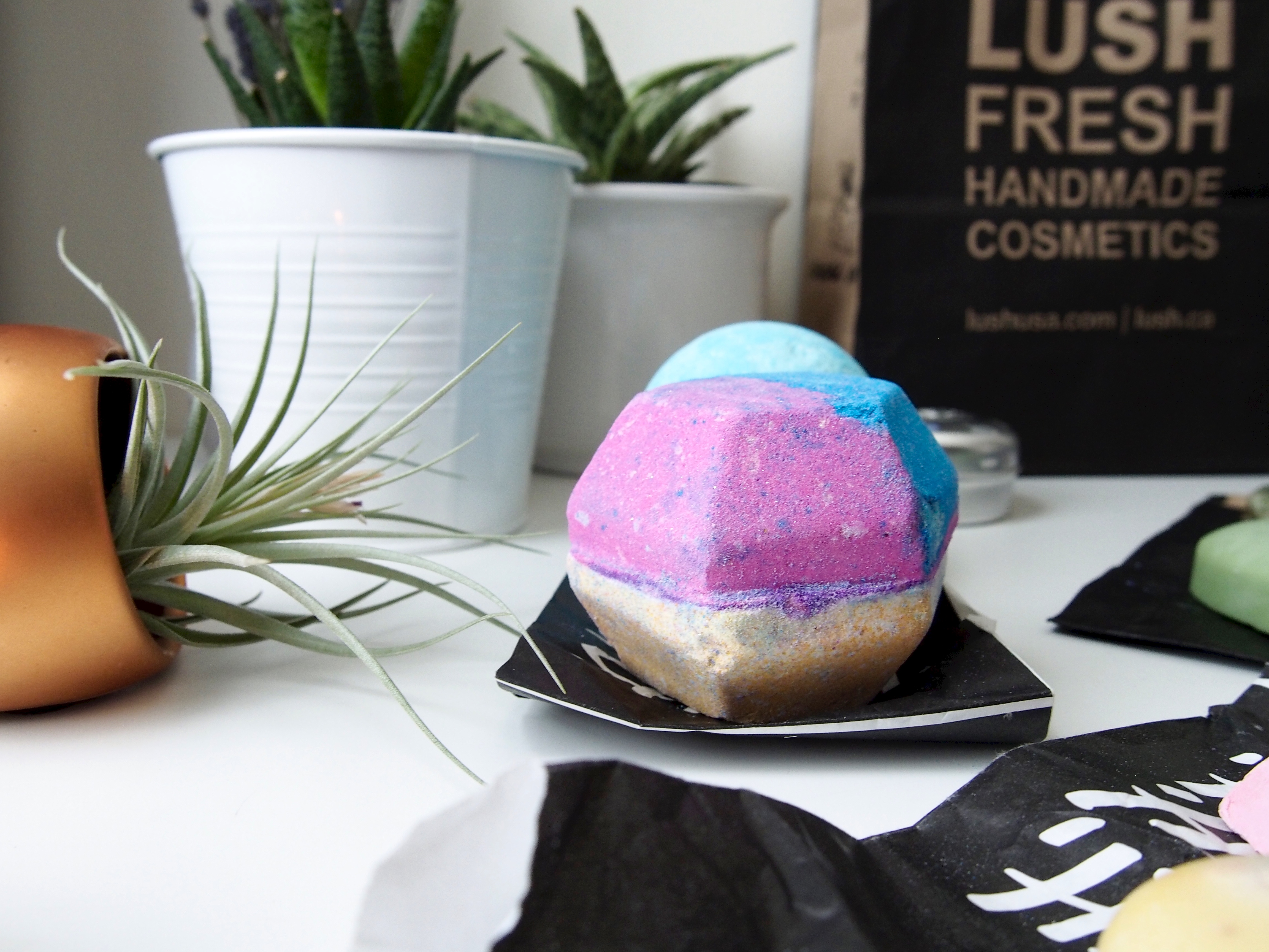 A Lush Haul - The Experimenter Bath Bomb