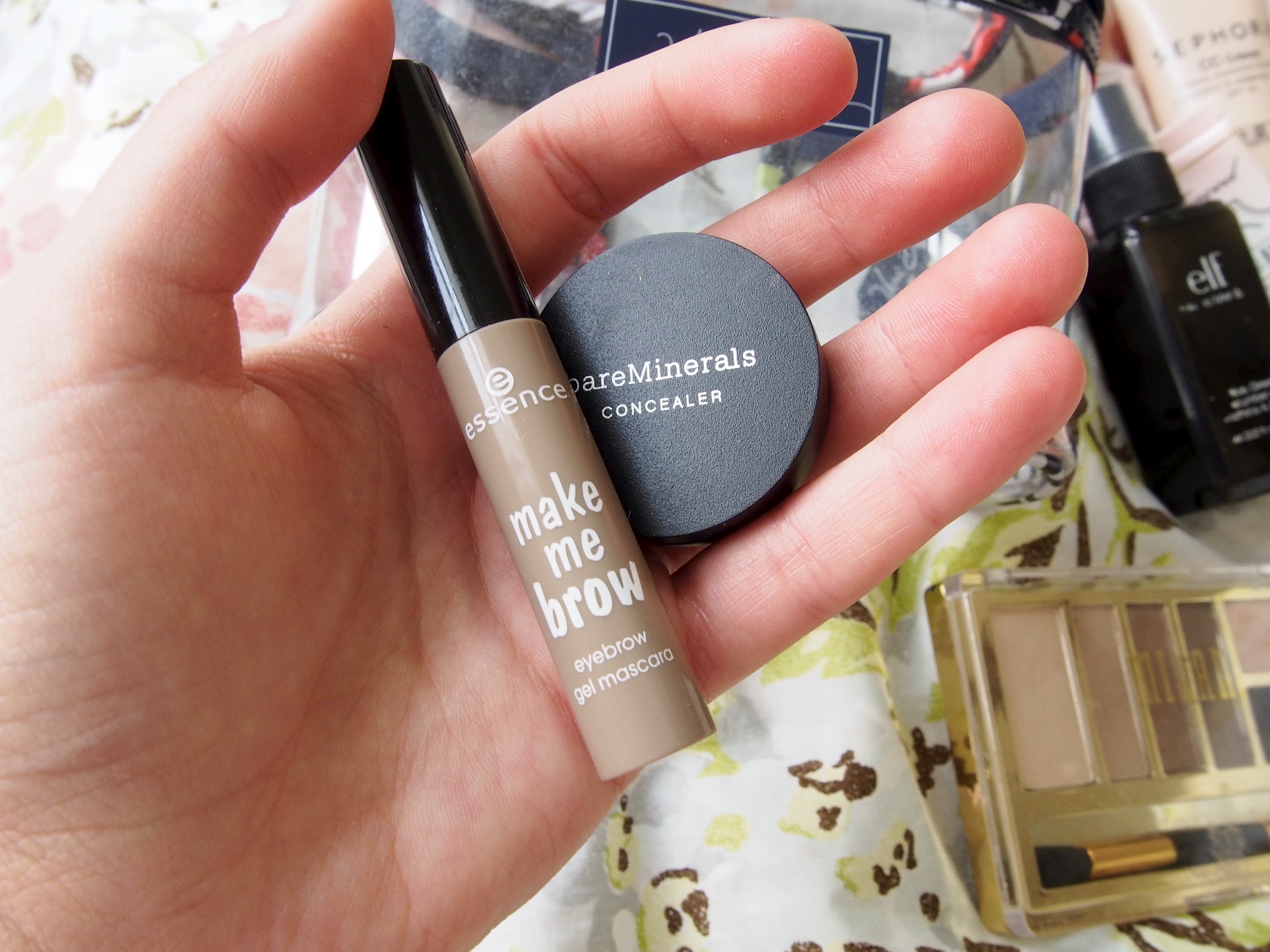 Makeup To Use Up - Essence Make Me Brow and BareMinerals Concealer