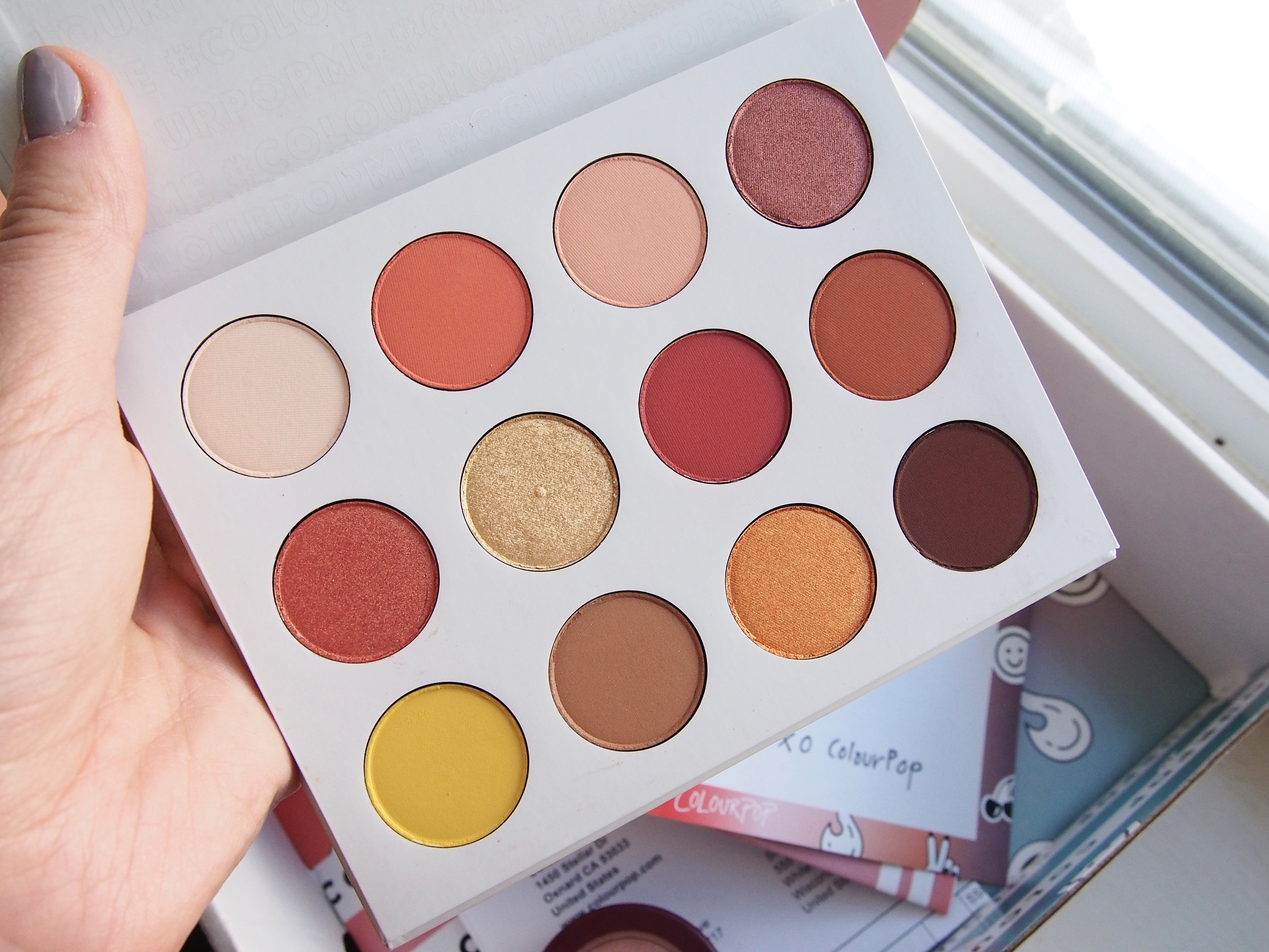 Colourpop's Yes, Please! Palette