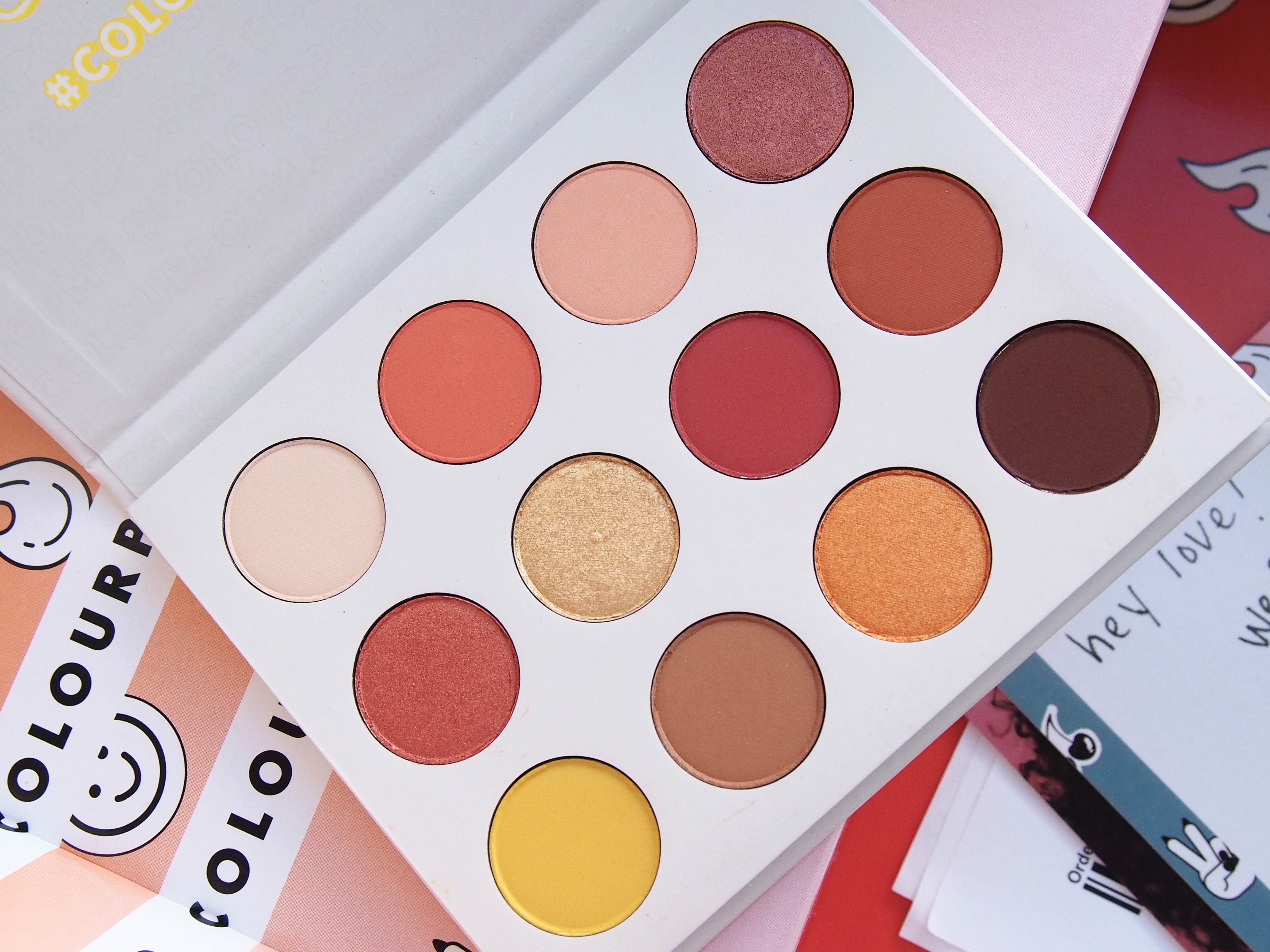 Colourpop's Yes, Please! Palette